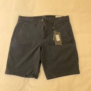rag & bone navy classic chino short